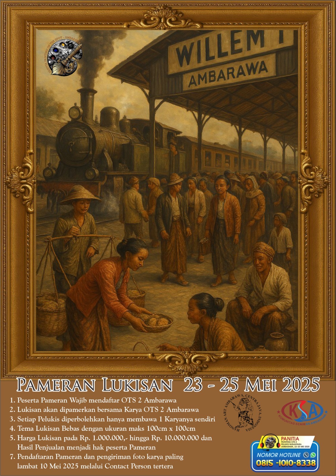 flyer pameran